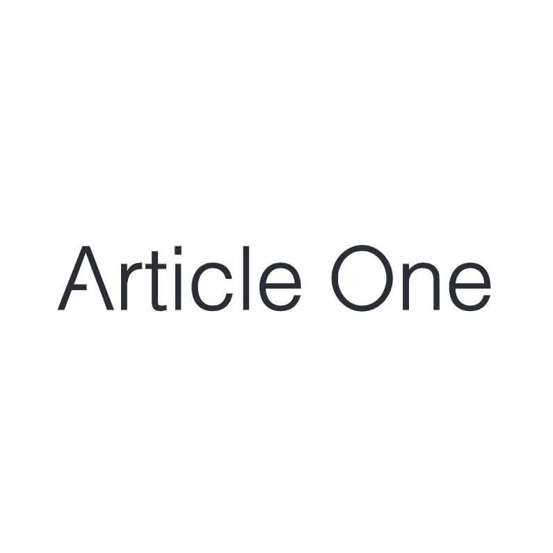 Article One Discount Code