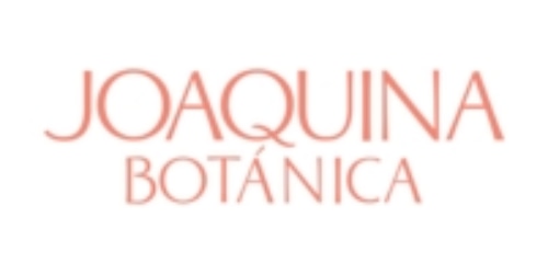 Joaquina BotÃƒÆ’Ã‚Â¡nica Discount Code
