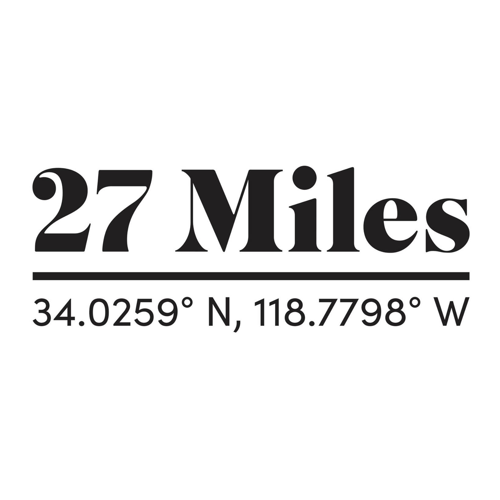 27 Miles Discount Code