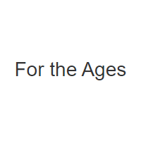 For the Ages Discount Code