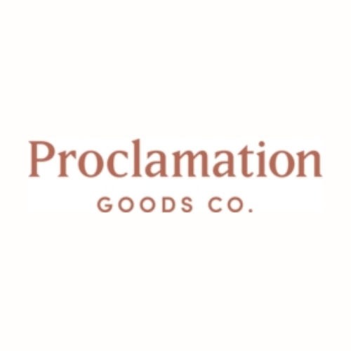 Proclamation Goods Discount Code