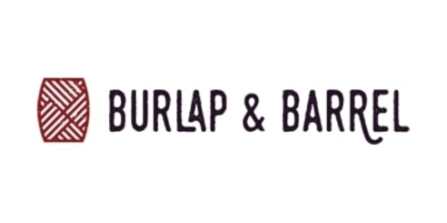 Burlap & Barrel Discount Code