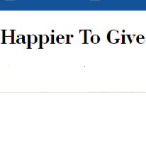 Happier To Give Discount Code