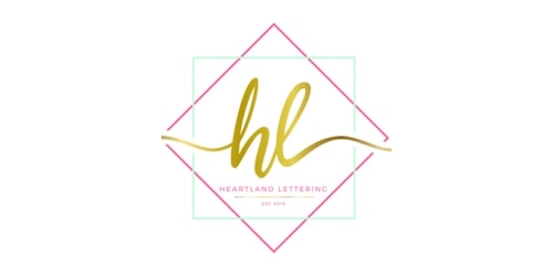 Heartland Lettering Discount Code