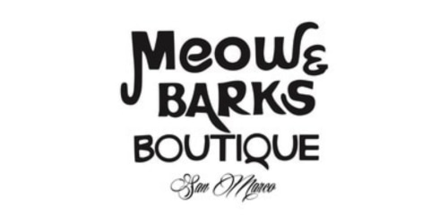 Meow and Barks Boutique Discount Code