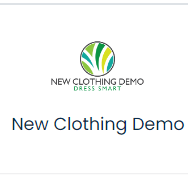 New Clothing Demo Discount Code