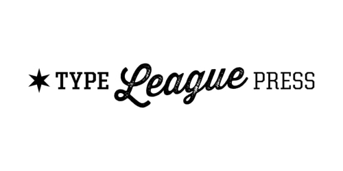 Type League Press Discount Code